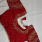 Kardana Red Color  Maggam Blouse