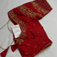 Kardana Red Color  Maggam Blouse