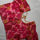 Pink Tissue  Kalamkari Sequence Blouse