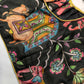 Black Silk Kalamkari Sequence Blouse