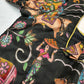 Black Silk Kalamkari Sequence Blouse