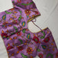 Purple Silk Kalamkari Sequence Blouse