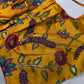 Yellow Silk Kalamkari Sequence Blouse