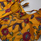 Yellow Silk Kalamkari Sequence Blouse