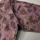 Mauve Purple Silk Kalamkari Sequence Blouse