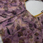 Mauve Purple Silk Kalamkari Sequence Blouse