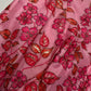 Pink Multi Color Tissue Silk Kalamkari Sequence Blouse