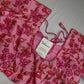Pink Multi Color Tissue Silk Kalamkari Sequence Blouse