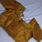 Gold Tissue Silk Maggam Aari Work Blouse