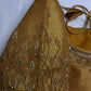 Gold Tissue Silk Maggam Aari Work Blouse