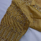 Gold Kardana Pearls Maggam Blouse