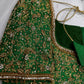 Green Kardana Maggam Blouse