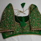 Green Kardana Maggam Blouse
