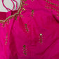 Pink Kardana Pearls Maggam Blouse