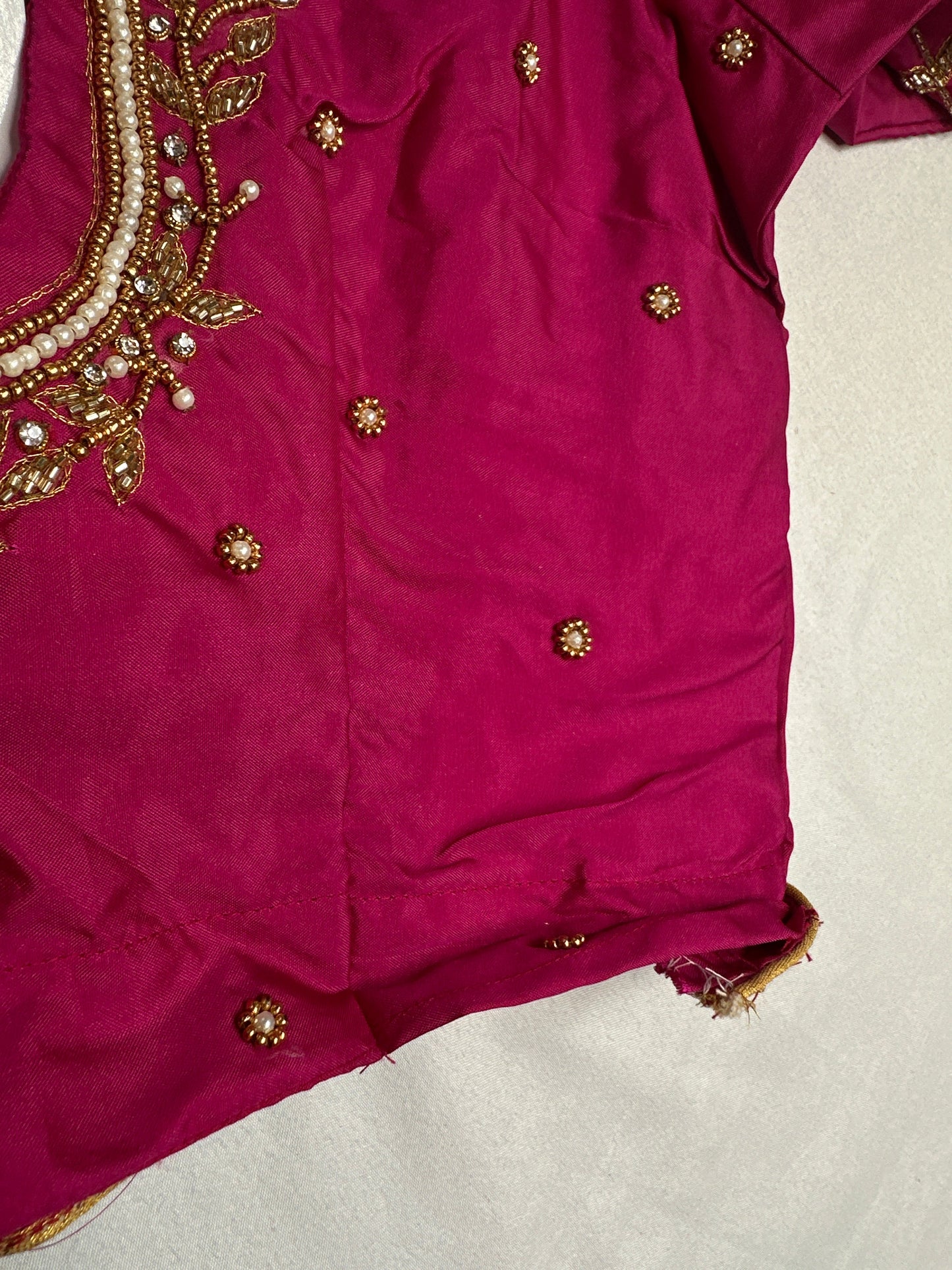 Kardana Pink Maggam Blouse