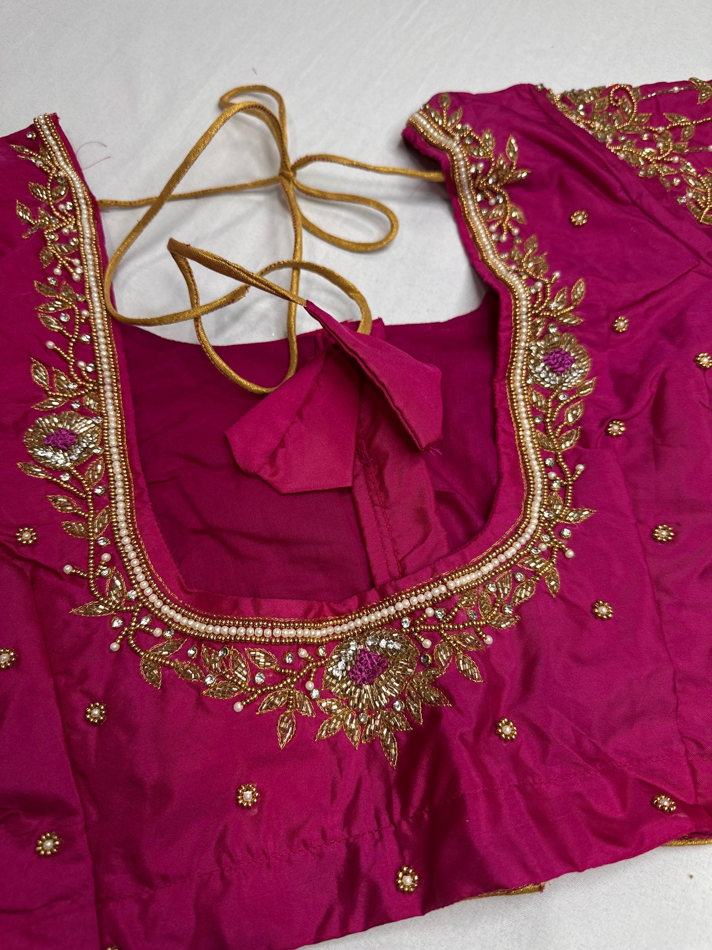 Kardana Pink Maggam Blouse