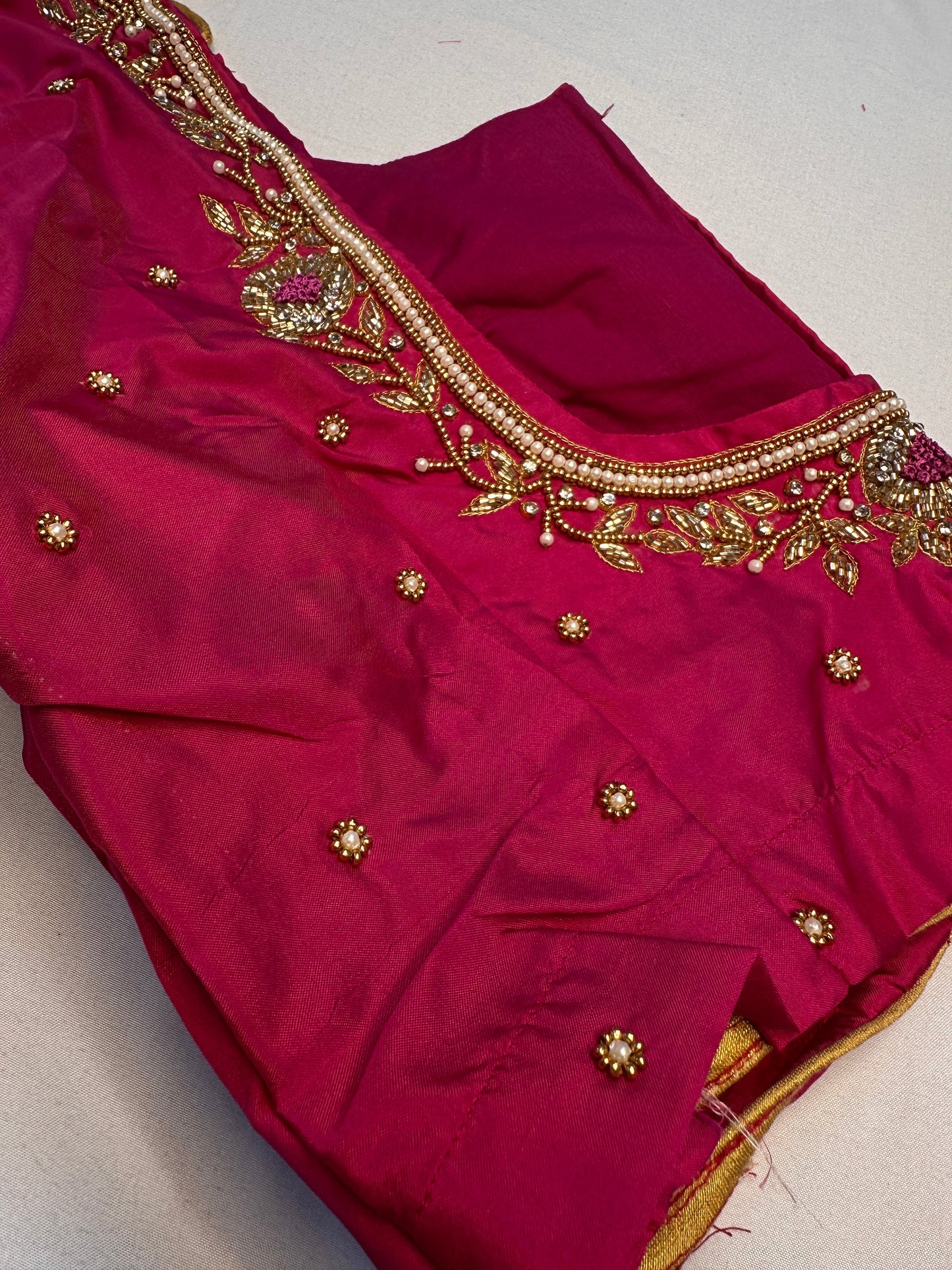 Kardana Pink Maggam Blouse