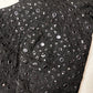 Black Sequence Blouse