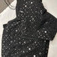 Black Sequence Blouse
