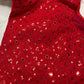 Red Sequence Blouse