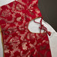 Red Banarsi Blouse