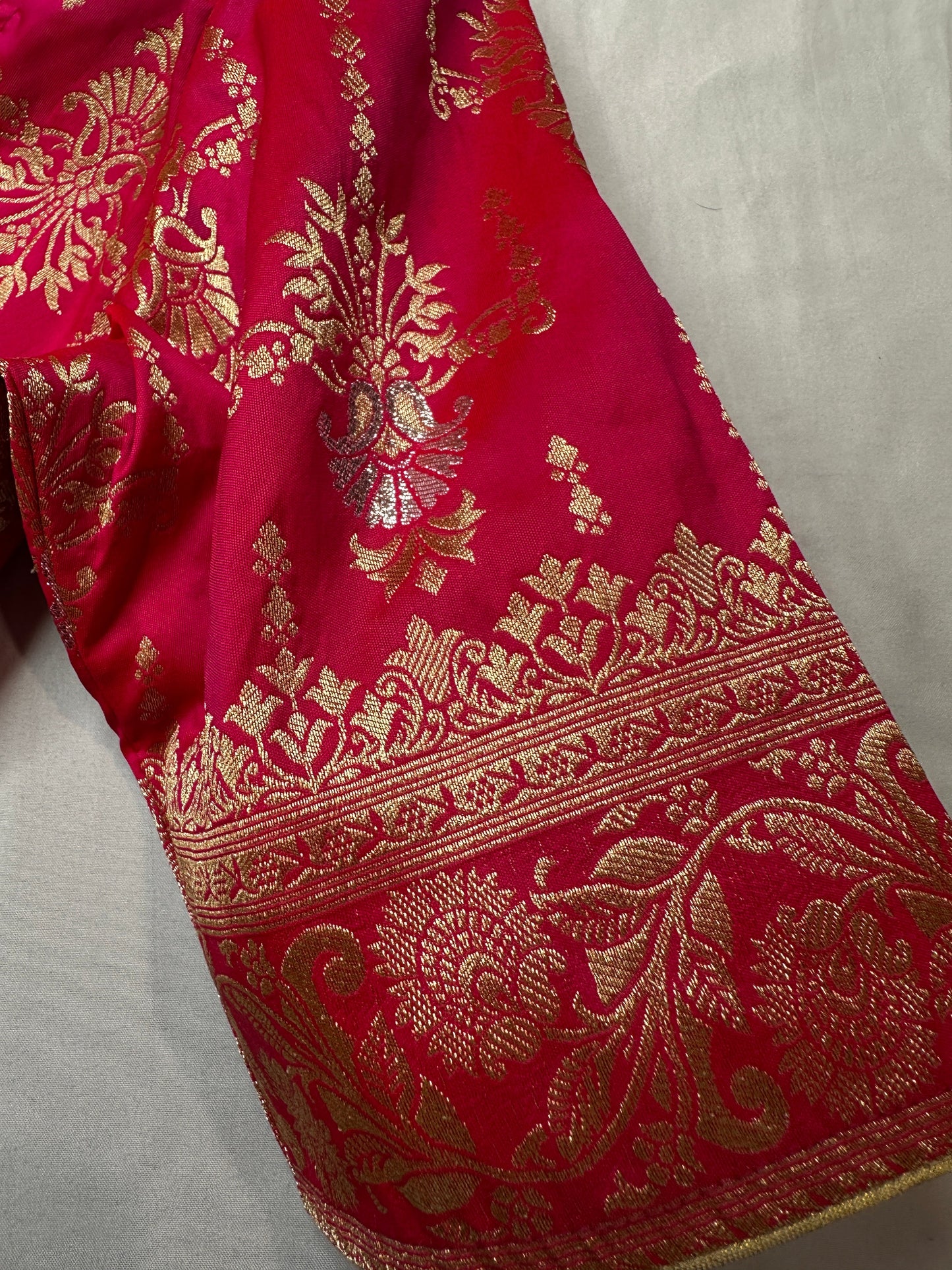 Pink Banarsi Blouse