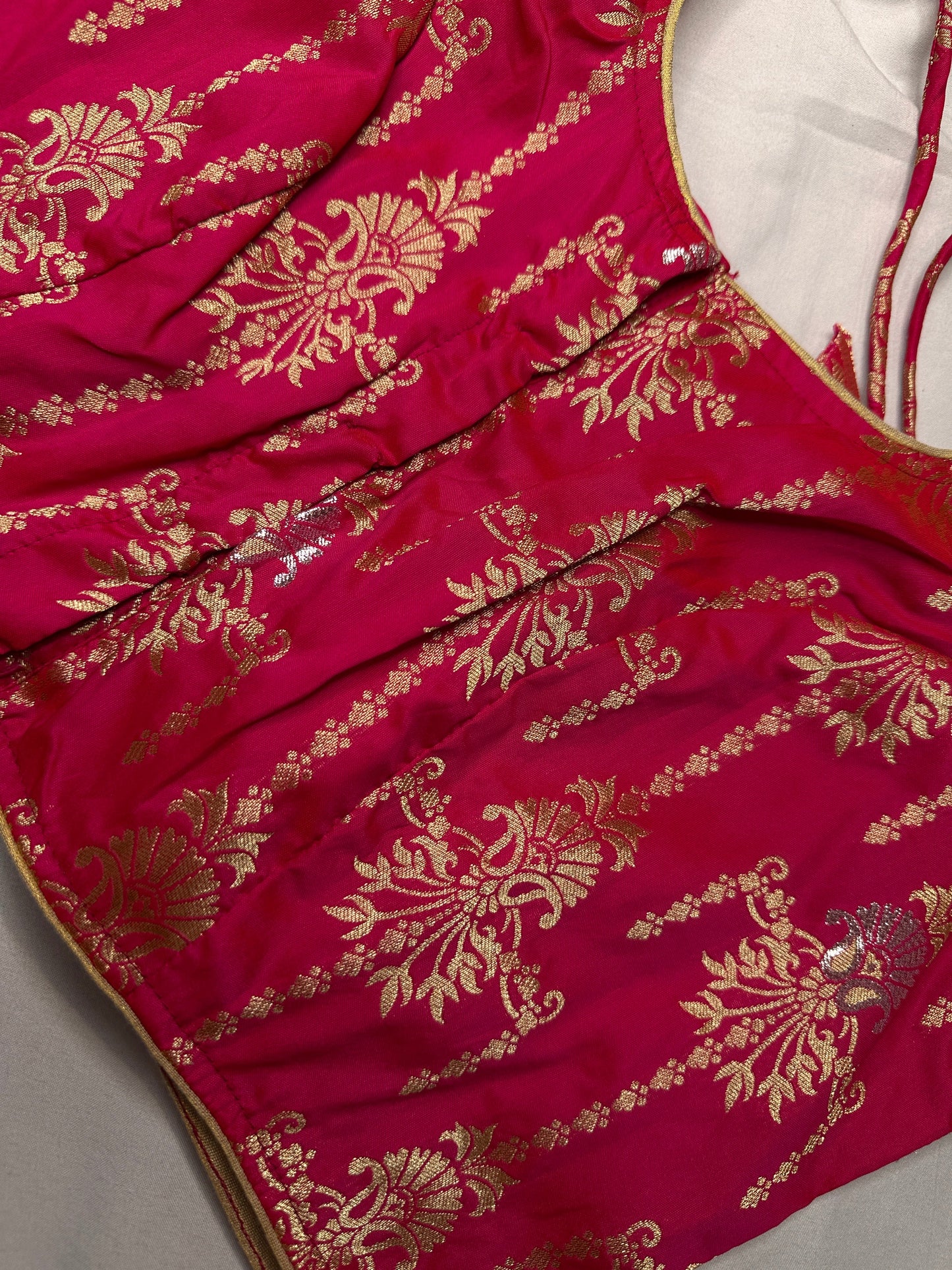 Pink Banarsi Blouse