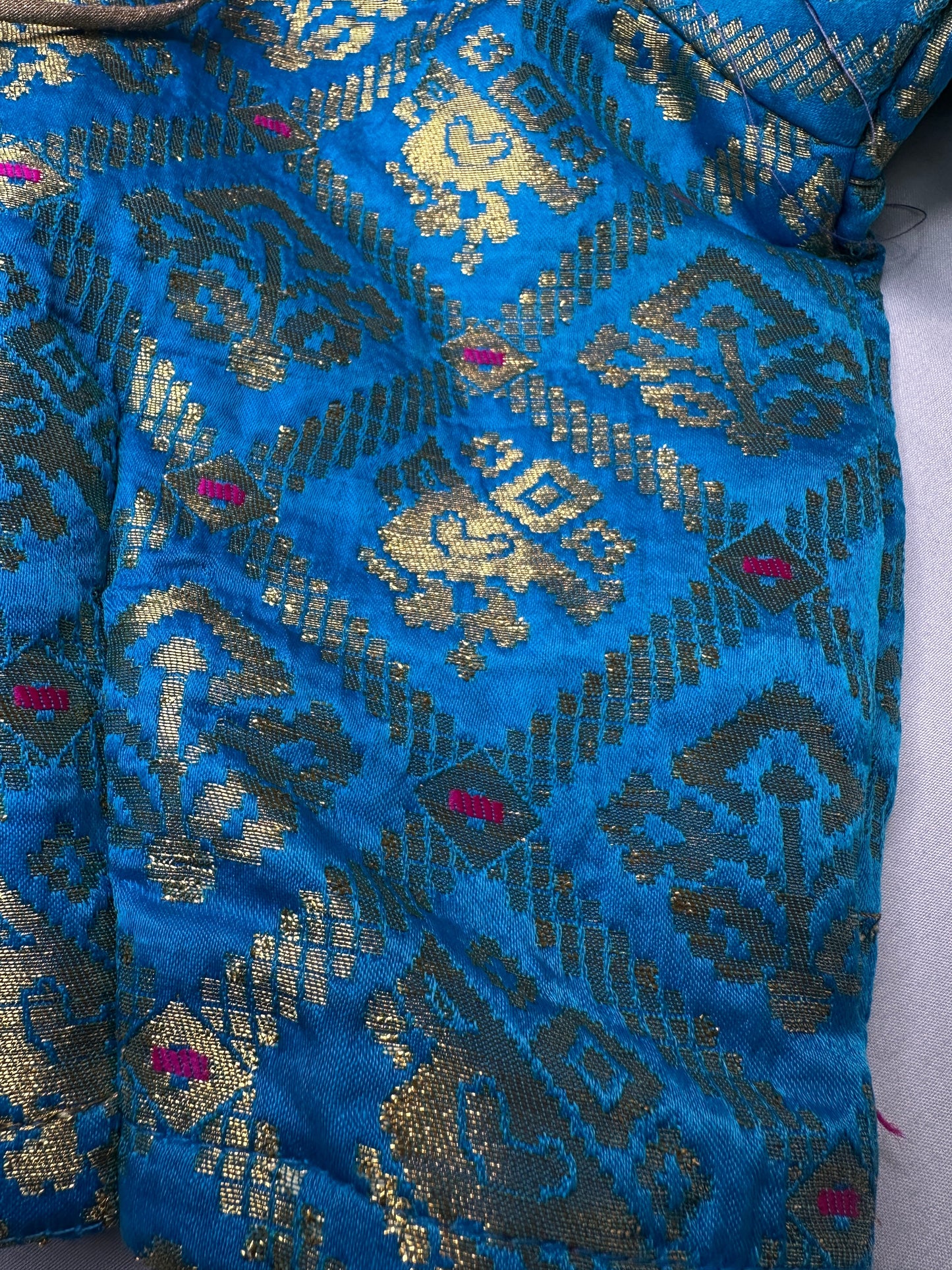 Blue Banarsi Blouse