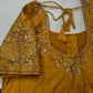 Pearl Maggam Gold Blouse
