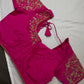 Pearl Maggam Pink Blouse