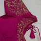 Pearl Maggam Pink Blouse