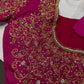 Pink Kardana Maggam Blouse