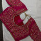 Pink Kardana Maggam Blouse