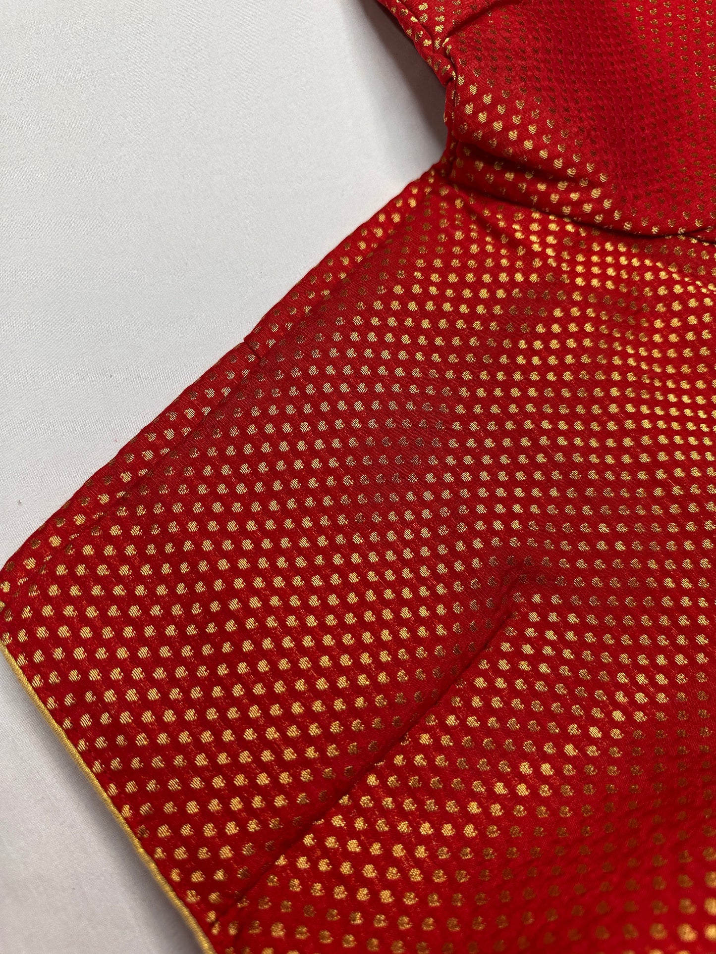 Red Banarsi Blouse