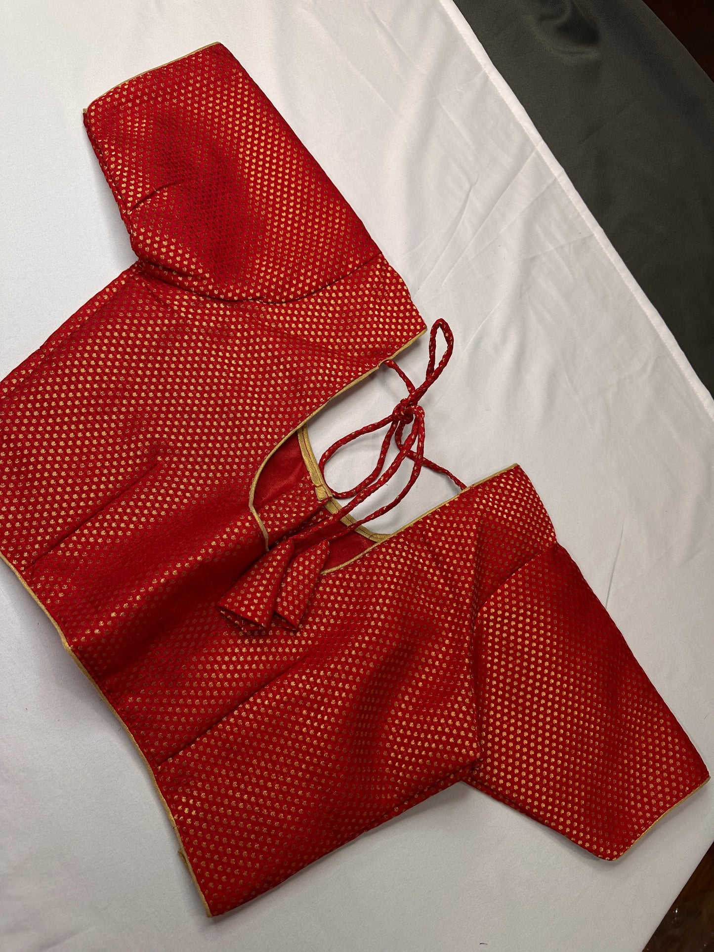 Red Banarsi Blouse