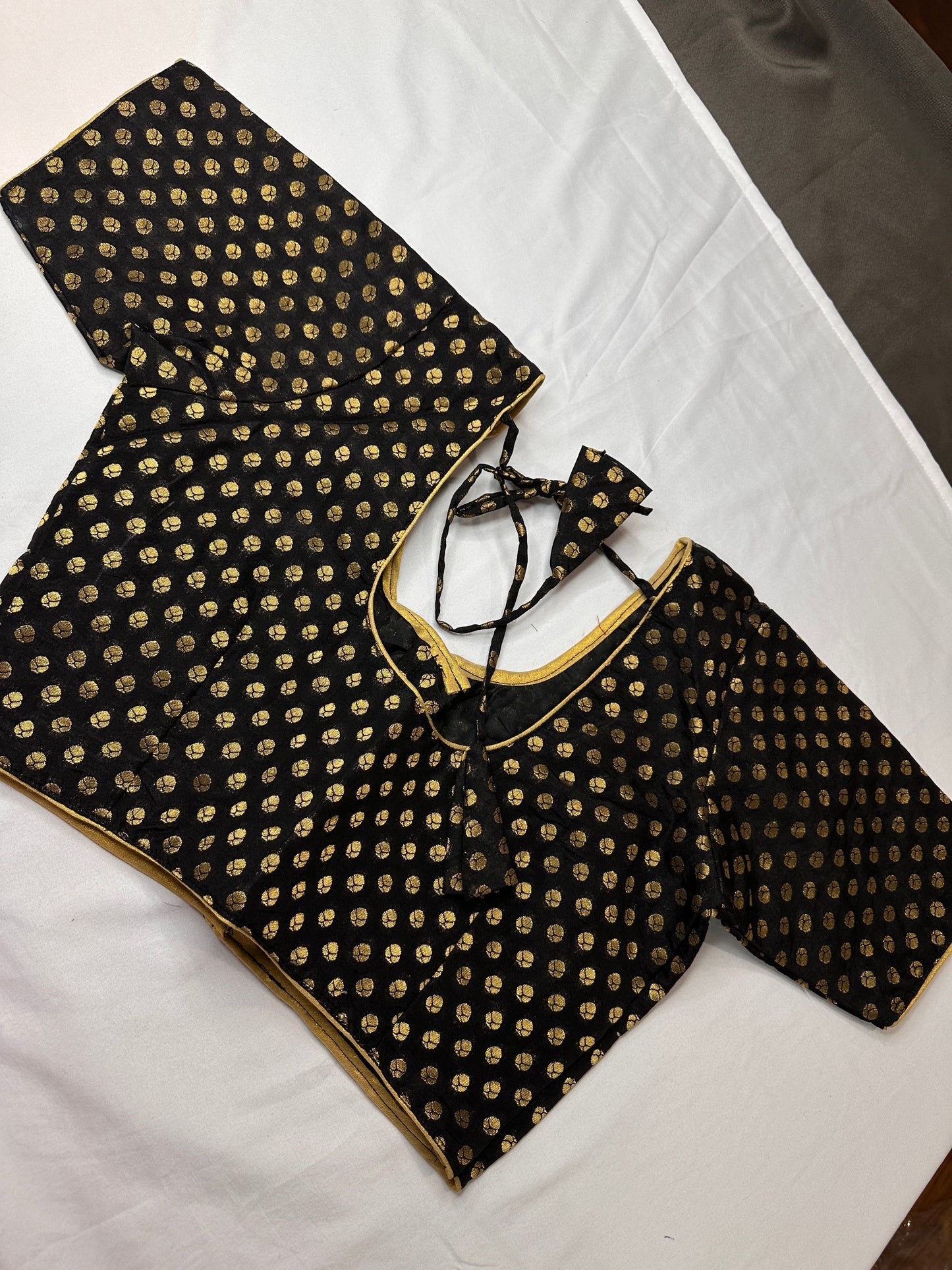 Black Banarsi Blouse