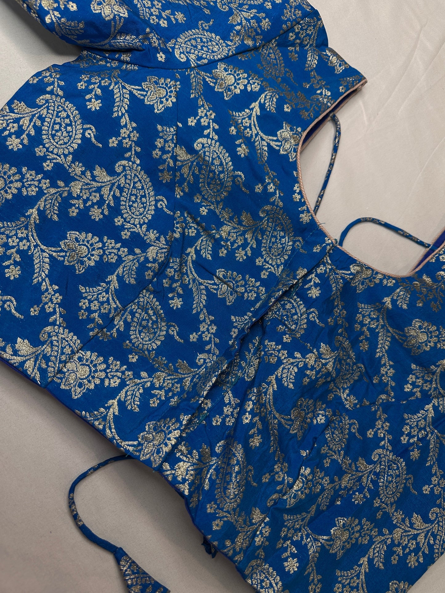 Blue Banarsi Blouse