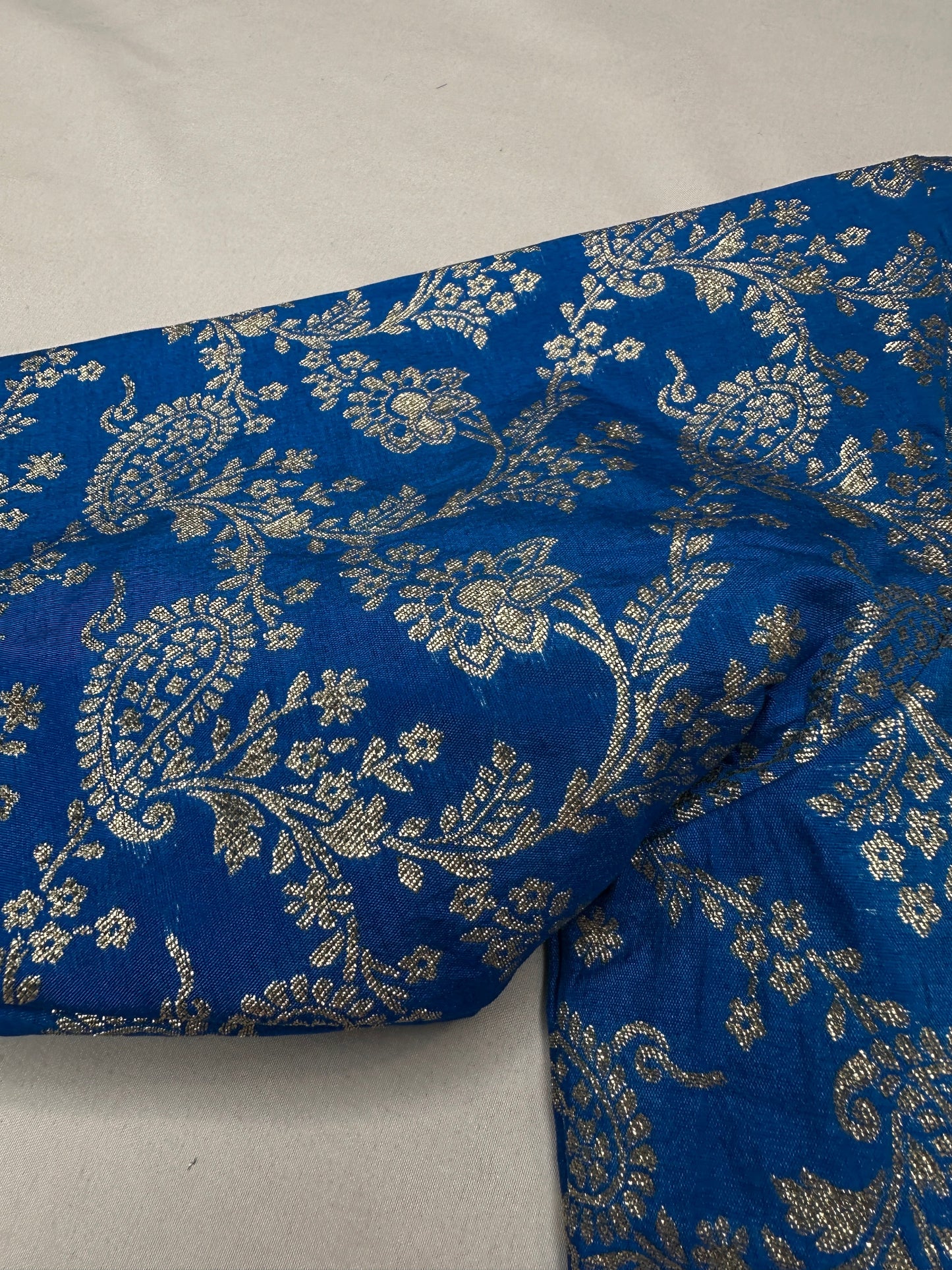 Blue Banarsi Blouse