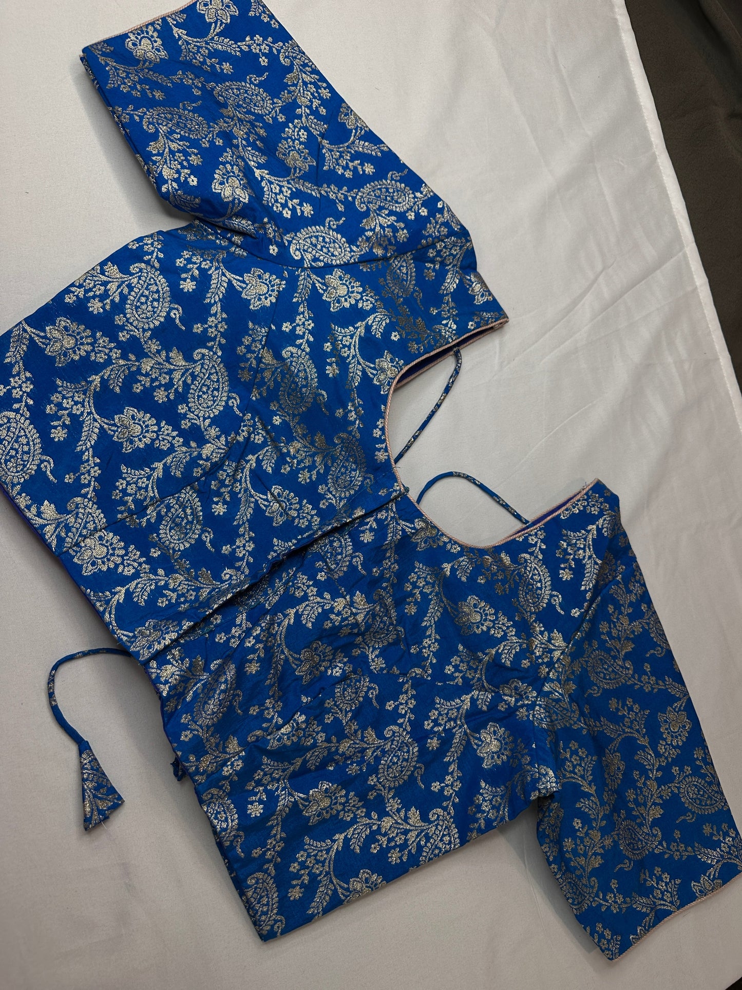 Blue Banarsi Blouse