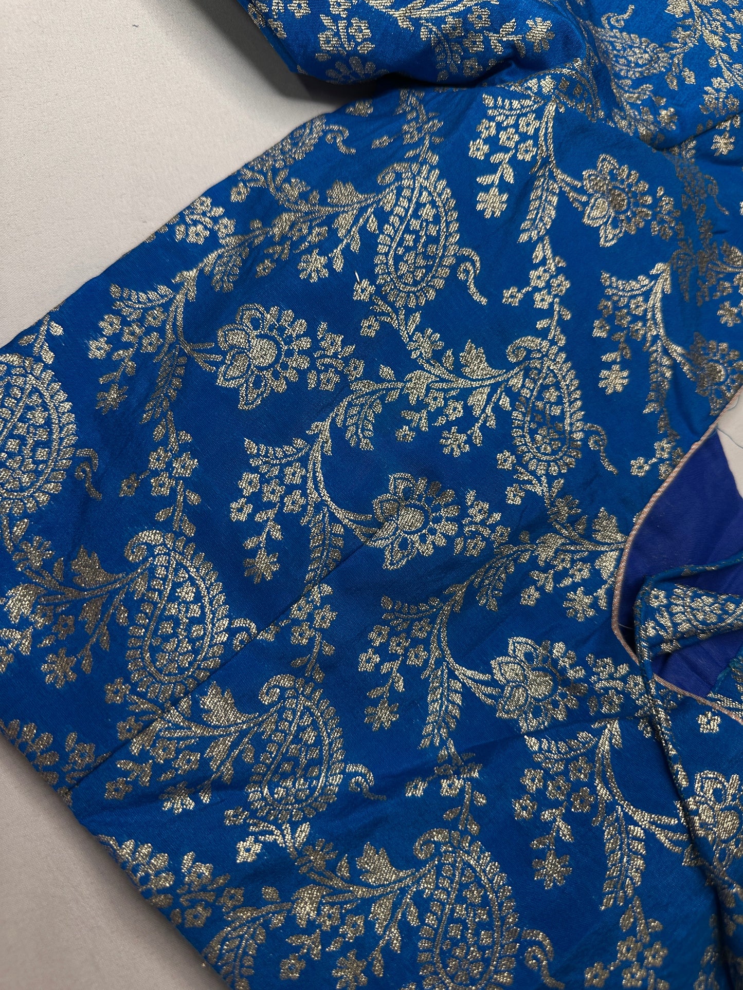 Blue Banarsi Blouse