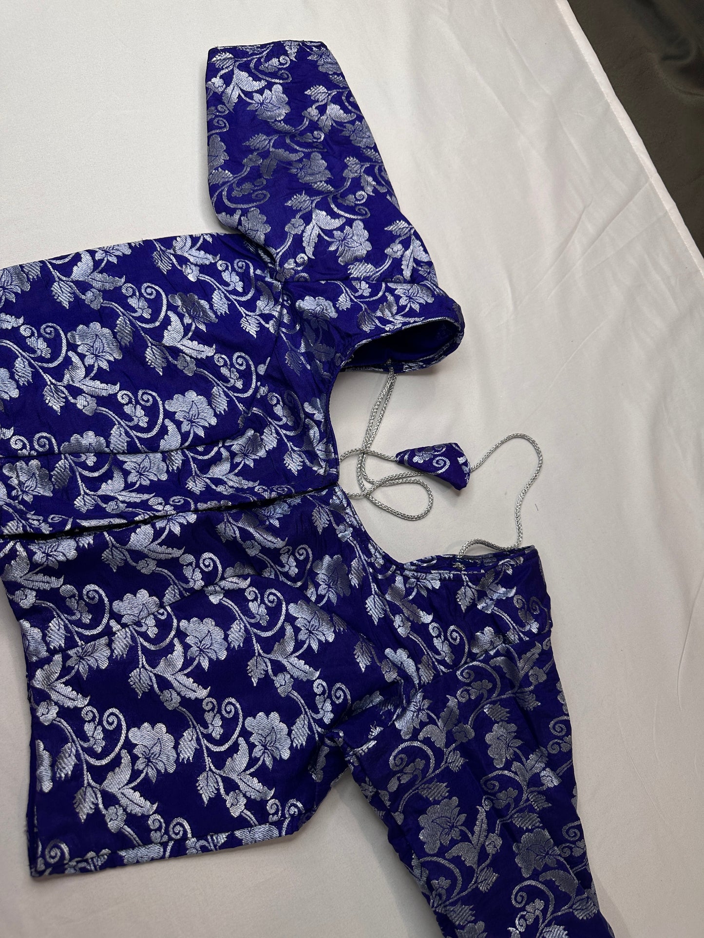 Purple Banarsi Blouse