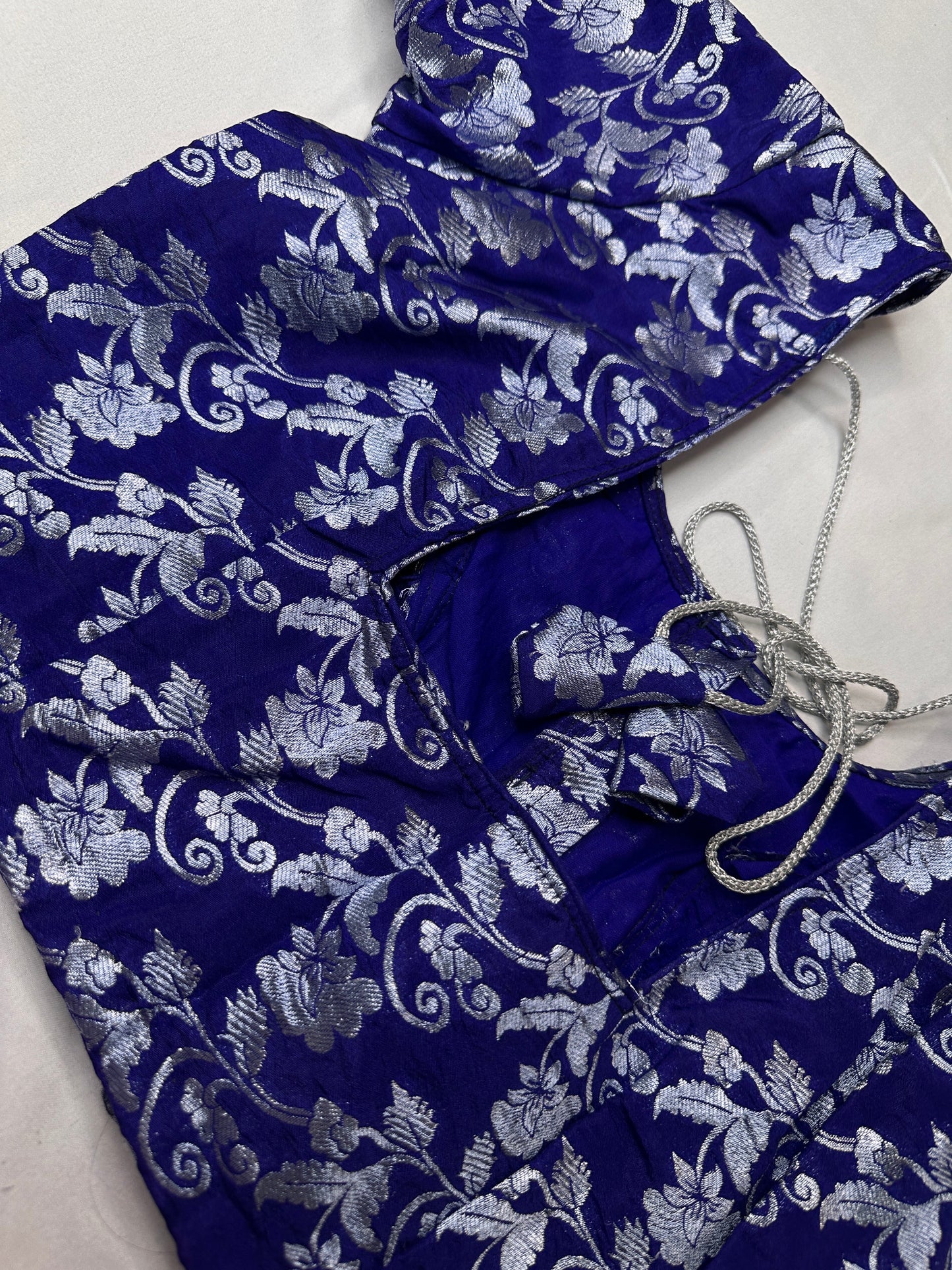 Purple Banarsi Blouse