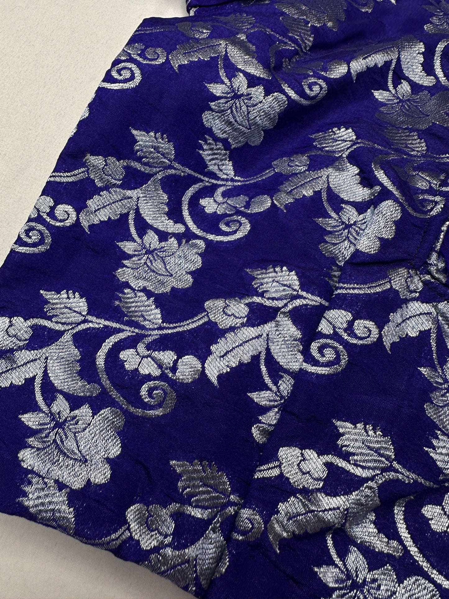 Purple Banarsi Blouse