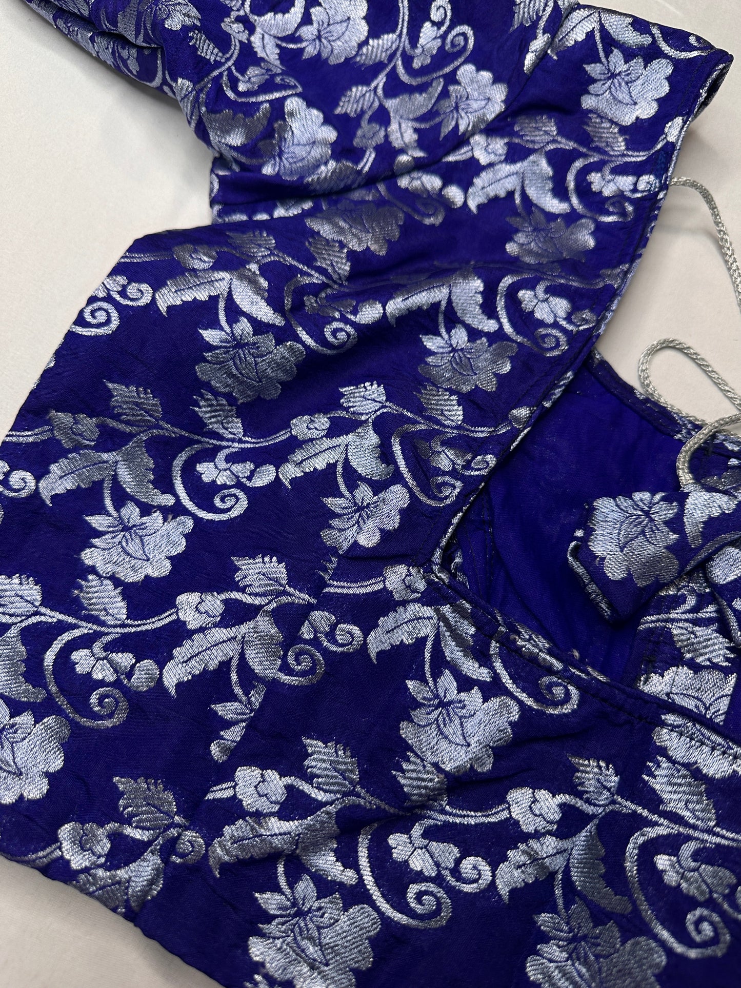 Purple Banarsi Blouse