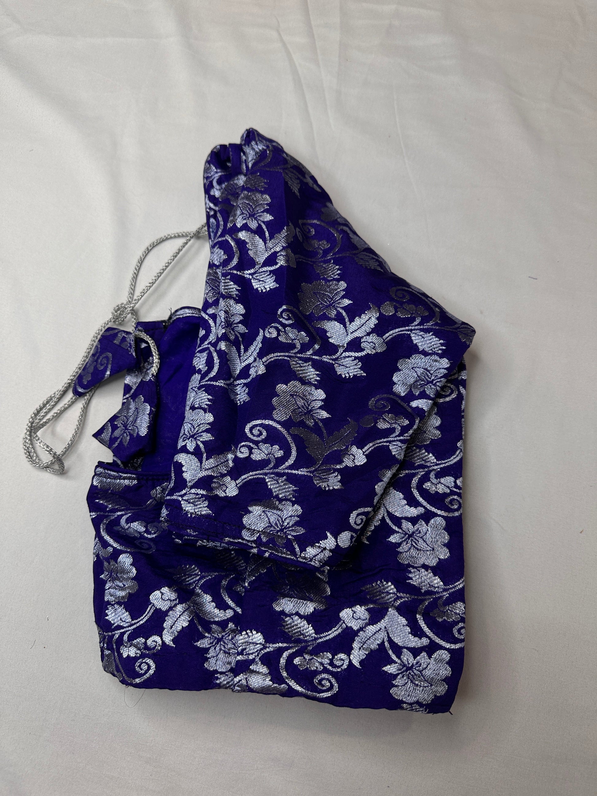 Purple Banarsi Blouse