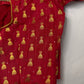 Pinkish Red Banarsi Blouse
