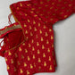 Pinkish Red Banarsi Blouse