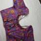 Purple Silk Kalamkari Blouse