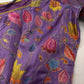 Purple Silk Kalamkari Blouse