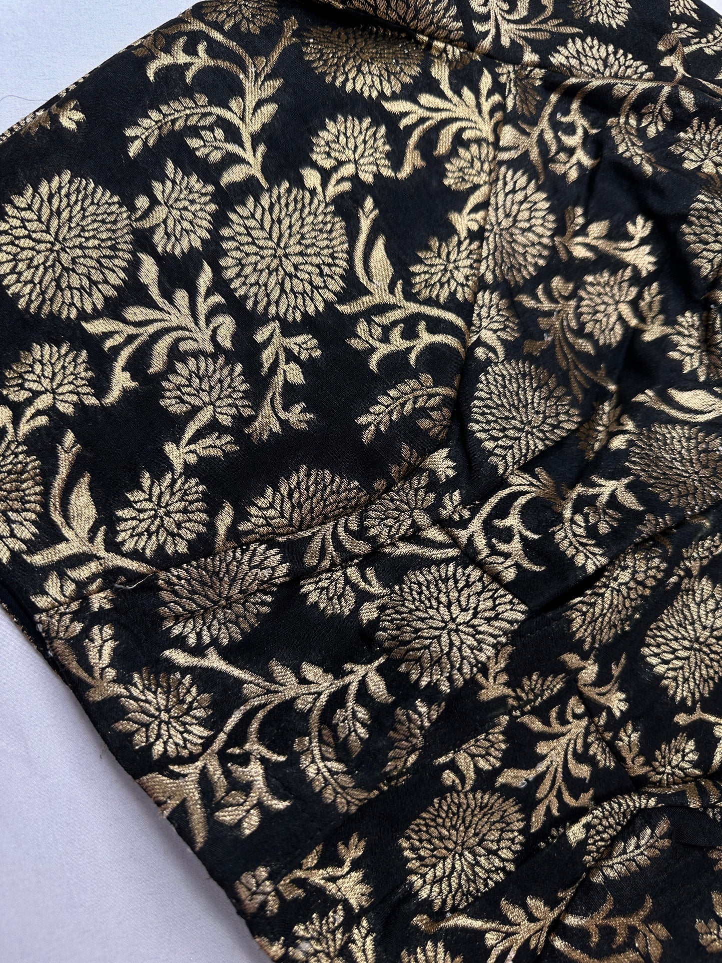 Black Banarsi Blouse